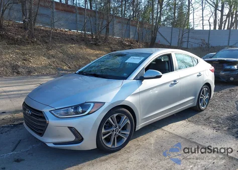 2018 Hyundai Elantra Limited from USA, damaged, VIN 5NPD84LF9JH276604